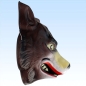 Preview: Tier Maske Wolf Tiermaske Halbmaske