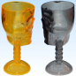 Preview: Halloween Totenkopfgläser Glas