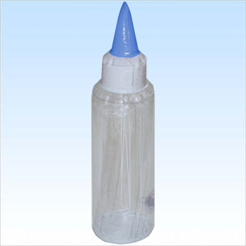 Nuckelflasche blau