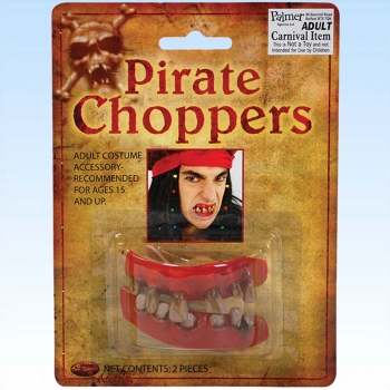Gruselgebiss Pirat