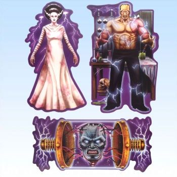 Horror Fensterbilder Frankenstein