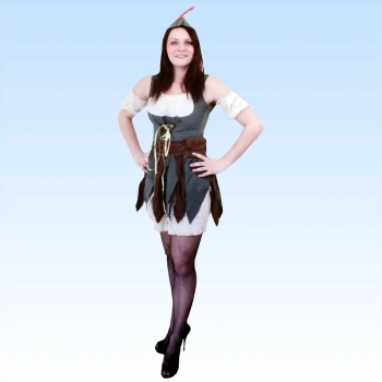 Robin Hood Damen Kostüm