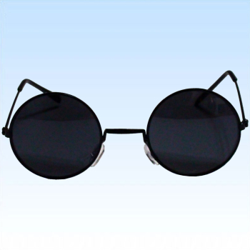 Hippie Brille Schwarz