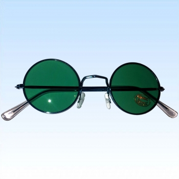 Power Hippie Brille Grün