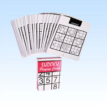 Spielkarten Sudoku