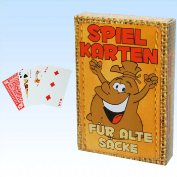 Spielkarten Für alte Säcke