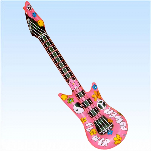 Flower Power Luftgitarre