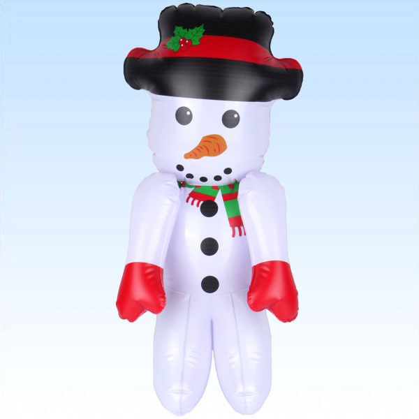 Aufblasbarer Schneemann 65cm Snowman