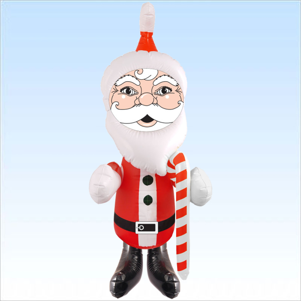 Aufblasbarer Weihnachtsmann