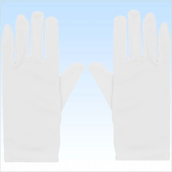 Handschuhe  Abendgarderobe WEIss