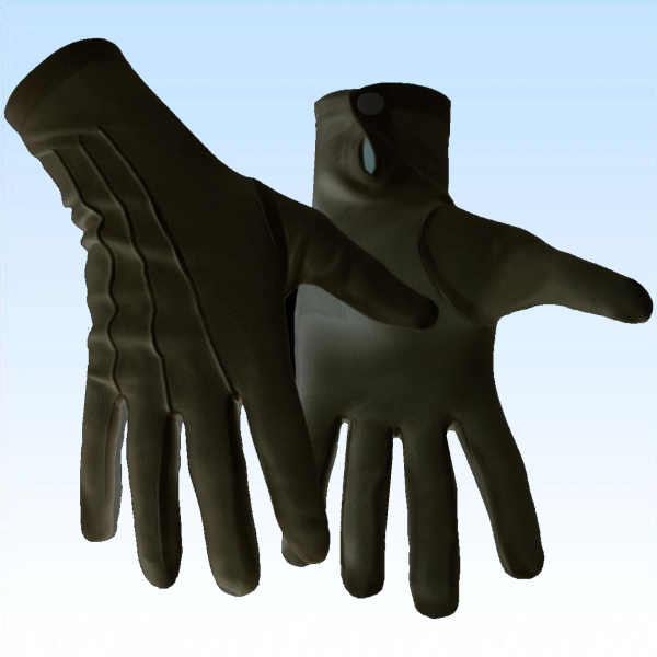 Schwarze Herren Handschuhe