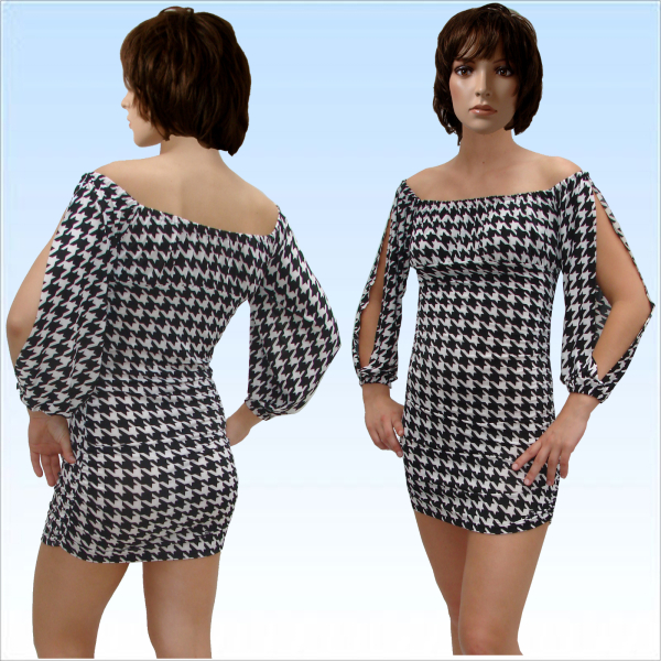 Schulterfreies Kleid Anne