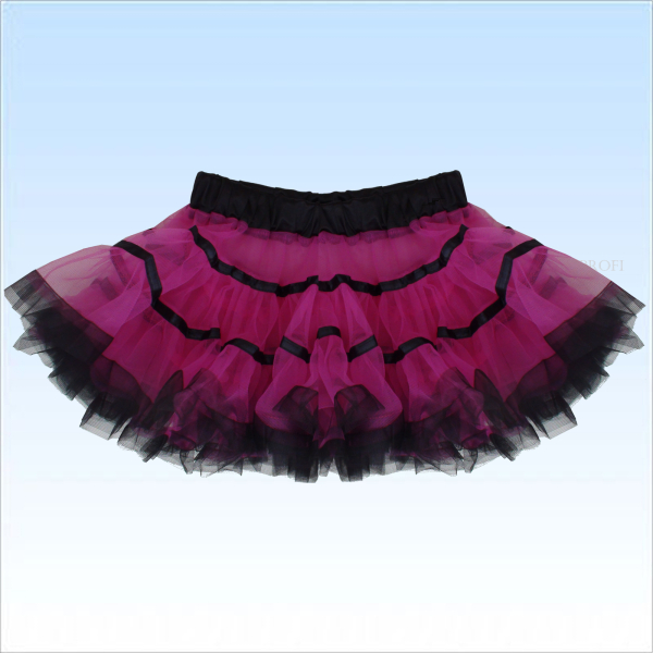 Petticoat Pink/Schwarz Unterkleid