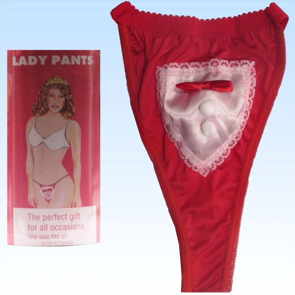 Tanga Lady mit Rüschen