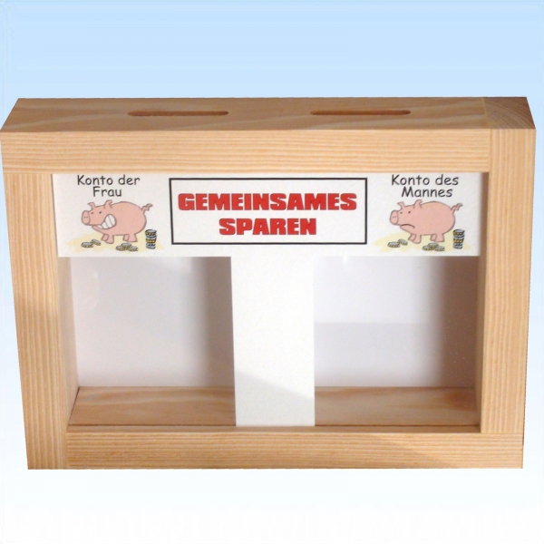 Ehespardose  beide sparen für SIE