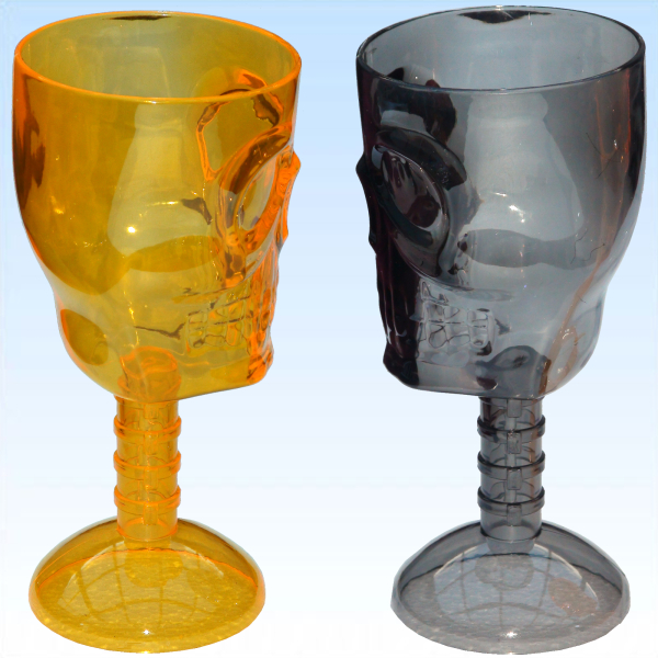Halloween Totenkopfgläser Glas