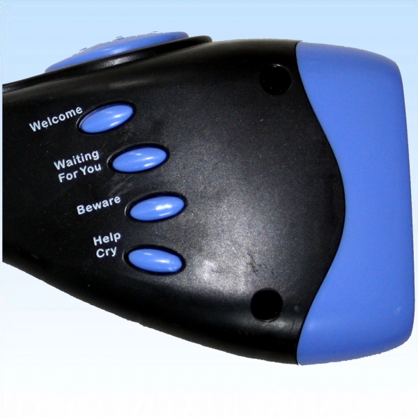 Taschenlampe mit Horrorgeräuschen