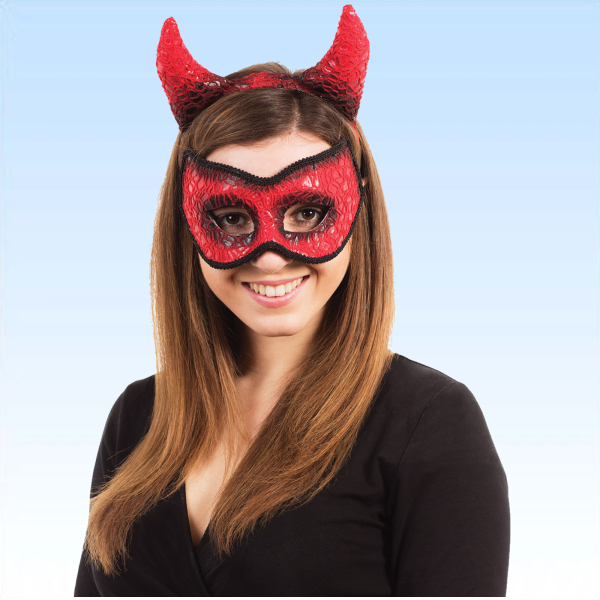 Augenmaske Teufel