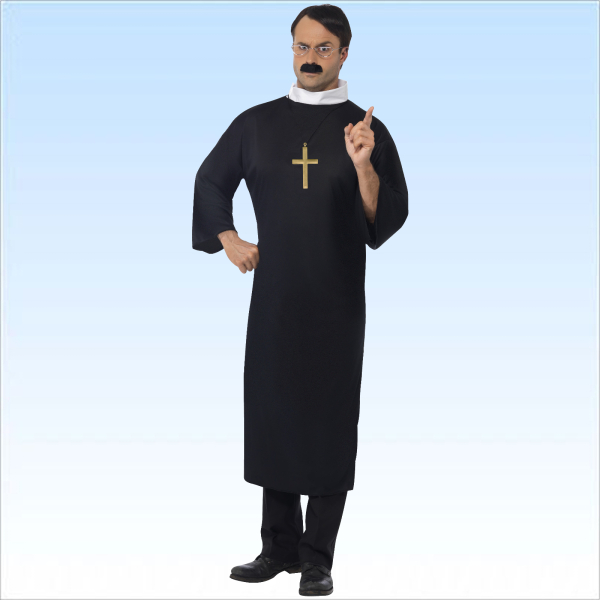 Kostüm Priester Pfarrer Geistlicher