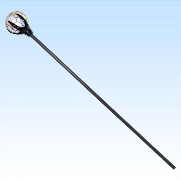 Magischer Zauberer Stab mit Kugel