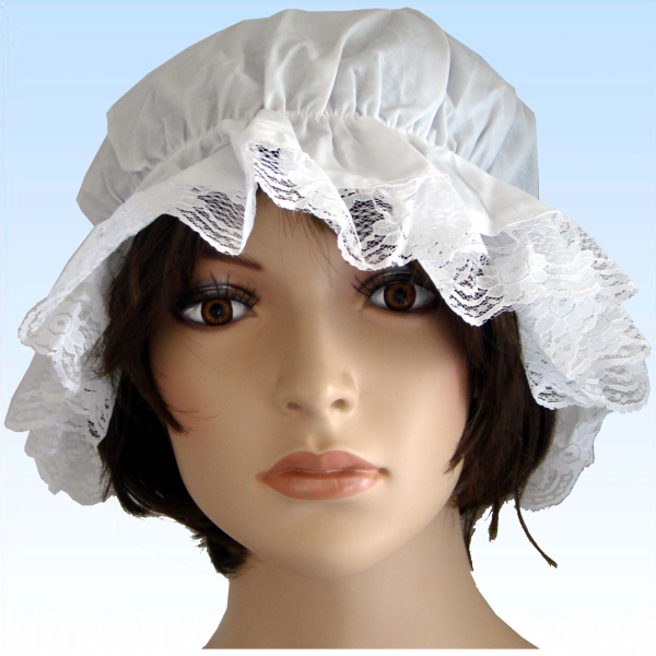 Schlafmütze mit Spitze