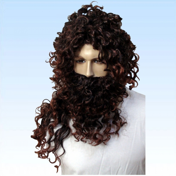 Perücke Höhlenmensch