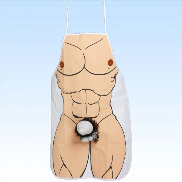 Schürze Mann mit Penis