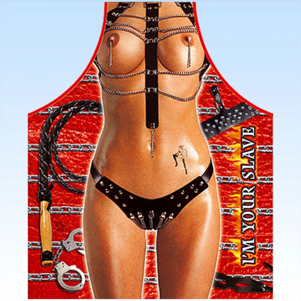 Funschürze Grillschürze Frauen Sklavin