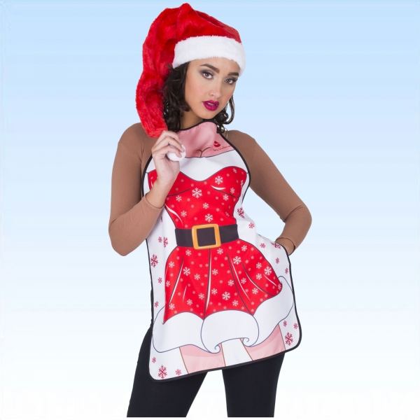 Küchenschürze Weihnachtsfrau