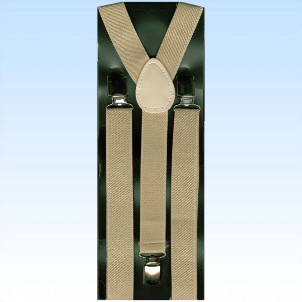 Y - Form Hosenträger Beige