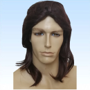 Vokuhila Braun mit Haarnetz