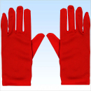 Handschuhe für elegante Abendgarderobe ROT