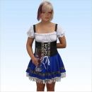 Dirndl schwarz/blau