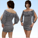 Schulterfreies Kleid Anne