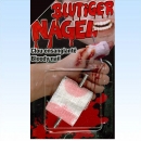 Nagel durch verbundenenen Finger