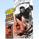 Leuchtendes Türposter Sensenmann