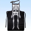 Horrorschürze Skelett Funschürze