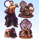 Horror Fensterbild Zombie