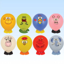 Ballons Tierköpfe mit Fuß Luftballons