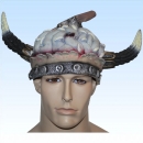 Horror Helm mit Hörnern