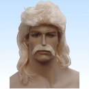 Vokuhila mit Bart BLOND