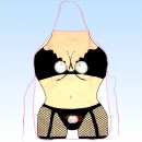 Schürze Frau mit Brüsten