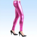 Leggins Glanzhose Gr. S/M Pink