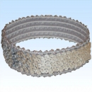 Silbernes Haarband Stirnband